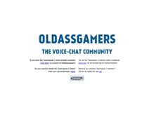 Tablet Screenshot of oldassgamers.com